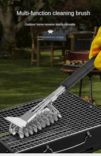 Stainless Steel Cleaning Brush, Kitchen Cleaning Tools, Pot Bottom Cleaning, Steel Wire Brush with Shovel, Steel Wire Brush for Oven Barbecue mesh - Image 4