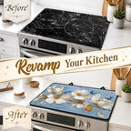 Stove Top Cover,28.5"L x 20.26"W,Heat Resistant Cooktop Protector Mat - Image 4