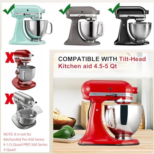 Metal Appliance Sliding Tray, Mixer Slider for 4.5-5 Qt Tilt-Head Mixers - Image 3