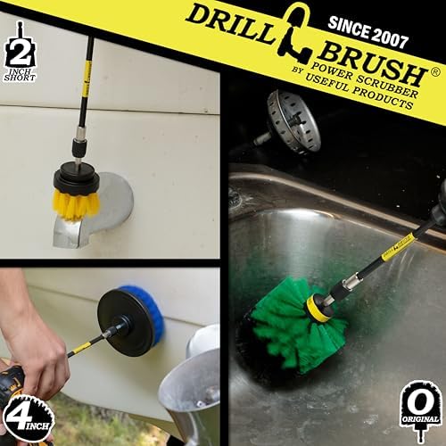 Drillbrush Shower Scrubber Drill Attachment - Car Detailing Tools - - Image 2