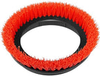 HHQ Commercial Scrub Brush for Orbital Floor Scrubber, Compatible with Oreck Orbiter XL ORB550MC, Bissell BGEM9000, 12" Diameter, Heavy-Duty Brush, Orange - Image 5