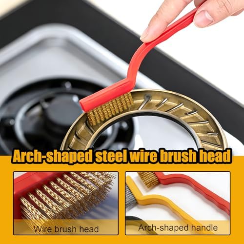 12pcs Crevice Cleaning Brush, Straw Brush for Bathroom, Ktichen and Window - Image 5