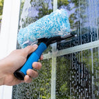Unger Professional Connect and Clean 2-in-1 Squeegee and Scrubber, 6” Window Cleaning Tool, Commercial & Residential Use, Washer Cleaner Supplies to Remove Excess Water & Dry (Pack of 6) - Image 3