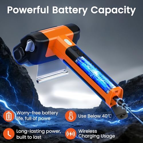 Electric Grill Brush for Outdoor,Ultra High Power Cordless BBQ Cleaner - Image 5