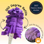 6-Pack Reusable Duster Refills for Swiffer Hand Duster, Dusting Cloths - Image 3