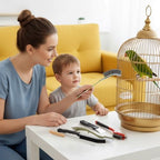 8-Pack Multifunctional Cleaning Brush with Scrapers for Oven, Stove, BBQ, Kitchen Crevices, Oven Racks and Bird Cage Corner Cleaning - Image 7
