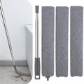 Retractable Gap Dust Cleaner with Extension Pole, Cleaning Tools with 3 Microfiber Dusting Cloths, Extendable Long Handle Duster for Cleaning Under Refrigerator Furniture Appliance by Eleanra