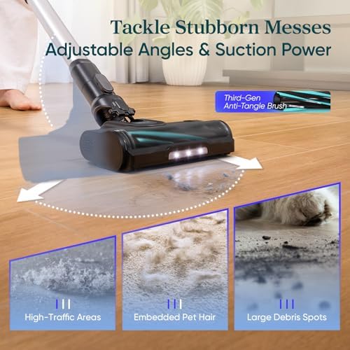 Levoit Cordless Vacuum, Up to 70 Minutes, Lightweight, Charging Dock - Image 2