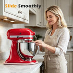 Mixer Slider Mat for Tilt Head Kitchen Aid 4.5-5 Qt Stand Mixer, Pink - Image 5