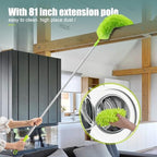 CALBEAU Microfiber Dusters for Cleaning, Dusters with Extension Pole - Image 4