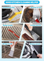 20Pcs Crevice Cleaning Brush Set, Hard Bristle Scrub Brushes for Gaps - Image 4