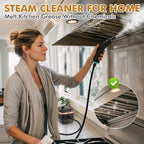 Steam Cleaner, Portable Steamer for Cleaning with 16pcs Accessories, 15s Heat-Up & 3-Level Adjustable, Handheld Steam Cleaner for Home, Bed Bugs, Floor, Grout, Tile, Grease & Car Detailing - Image 4