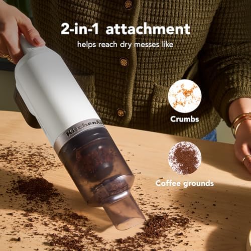 KitchenAid Go Cordless Kitchen Vacuum, Battery Included, KKVR121 - Image 5