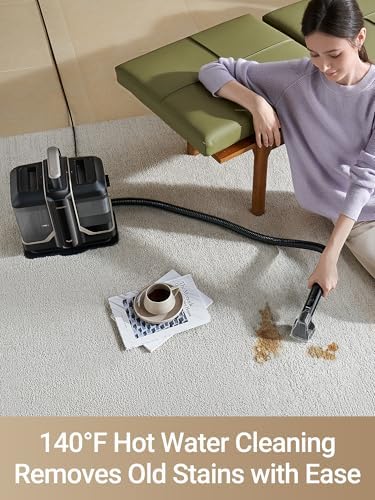 DREAME N10 Carpet Cleaner Machine with 140°F Hot Water Wash, 12Kpa Suction - Image 2