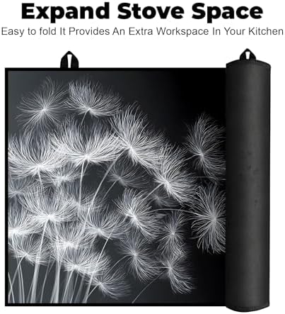 Heat-resistant Stove Top Cover - 28.5" X 20.5" Cooktop Protector Covers, Scratch-resistant Washable Pad Kitchen Countertop Mat (Cat, 30" x 21") - Image 6
