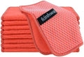 KinHwa Dish Cloths for Washing Dishes with Scrub Side, Microfiber Dish Rags by KinHwa