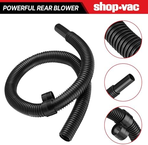 Shop-Vac 9056400 Vacuum Hose Kit, 4 Ft x 1-1/4 Inch with 3 Adapters - Image 3