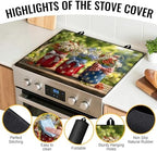 NYZE Patriotic Stove Top Covers for Electric Stove 28x20 Heat Resistant - Image 3