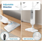 Steam Mop All-in-one Multi-Functional Powerful Steam Cleaner, Handheld Detachable Floor Steamer with 2 Steam Level, 380ML Water Tank & 23FT Power Cord for Whole Home Use - Image 4