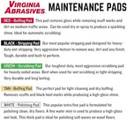 Tan Floor Maintenance Pads, 12" x 18" x 1", Orbital Floor Machines, 5 Pack - Image 5