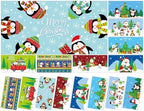Wiooffen 8Pcs Christmas Fluorescent Light Covers with 80 Magnets Christmas Decoration for Classroom Ceiling Light 4 x 2 Feet Magnetic Lights Covers Filter for Office Hospitals Home Classroom Decor by Wiooffen