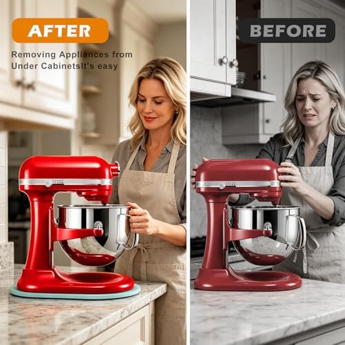 Mixer Slider for Kitchen Aid 5-8 Qt Bowl Lift Stand Mixer, Blue - Image 6