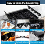2 Pack 14.9"-29.5" Adjustable Stainless Steel Stove Gap Covers - Image 4