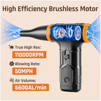 Compressed Air Duster - Electric Air Duster, 50 mph 110000RPM Super Power - Image 4