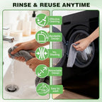 Retractable Gap Dust Cleaning Artifact, Extendable Duster Cleaning Tool with Bendable & Removable Head, Reusable Washable Dusting Wand for Home, Ceiling, Blinds & Under Furniture - Image 4