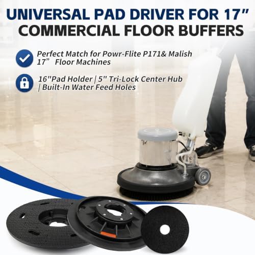 16" Floor Buffer Pad Driver for Malish 782016 & NP-9200 UNIV Clutch Plate - Image 5