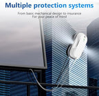 Tosima W5 Window Cleaning Robot, 6400Pa Max Adaptive Suction, Auto-Spray Smart Window Cleaner with Triple Safety System, Intelligent Navigation, Remote Control, for All Smooth Surfaces, White - Image 2