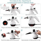 Handheld Steam Cleaner for Home Cleaning with 10 Accessories - Image 6