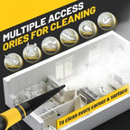 Pressurized Handheld Steam Cleaner with 10pcs Accessories & Safety Lock, Multi-Purpose & Powerful Home Use Steamer for Cleaning, Car, Bathroom, Shower, Upholstery, Grout, Window (Black) - Image 2