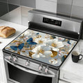 Stove Top Cover,28.5"L x 20.37"W,Heat Resistant Cooktop Protector Mat by seewan