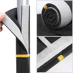 MRKG Refrigerator Door Handle Covers, Washable Without Fading or Cracking, Keep Your Kitchen Appliance Clean from Smudges, Drips, Food Stains, Oil, 2 Pieces (Black) - Image 5