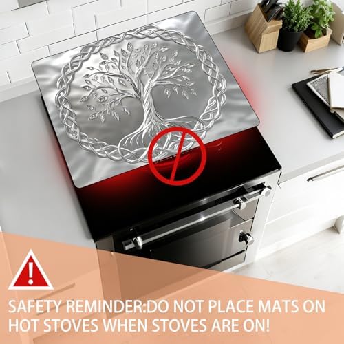 28"x20" Anti-Slip Electric Stove Top Cover - Image 6