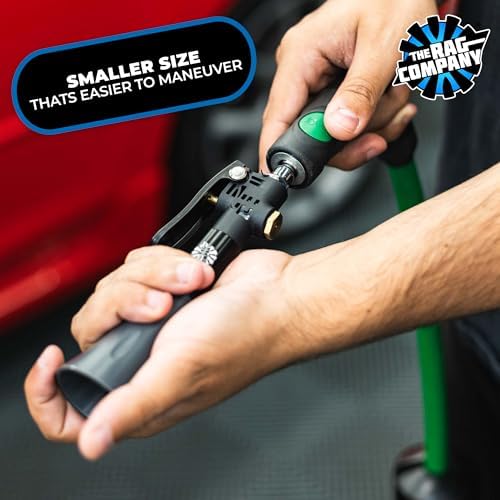 The Rag Company - Ultra Air Blaster Mini - Lift and Blast Dirt and Debris Away for Interior Detailing; Durable and Ergonomic Metal Design; Trigger Operated - Image 6