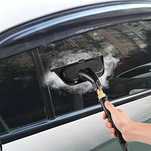 Handheld Steam Cleaner Portable High-pressure Steam Cleaner with 3 Brushes and 1 Glass Scraper Quickly Generates High-temperature Steam to Deeply Clean Kitchens and Car Seats - Image 6