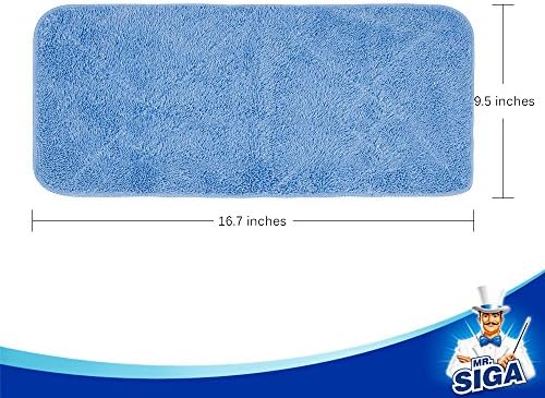 MR.SIGA Professional Microfiber Mop Refills, Pack of 3 - Image 2