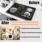 28"x20" Anti-Slip Electric Stove Top Cover - Image 2