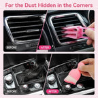 Car Interior & Windshield Cleaner Tool, 16Pcs Car Detailing Kit - Image 5