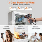 Compressed Air Duster,150000RPM High Speed brushless Motor Mini Blower - Image 4