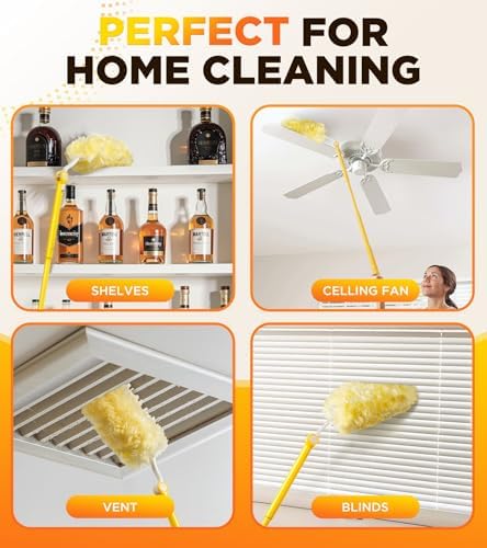 REKOPI Heavy Duty Duster Refills Compatible with Swiffer Duster, 20 Count - Image 6