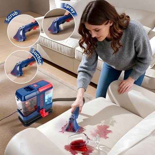 WECLEAN C5 Portable Carpet & Upholstery Spot Cleaner Machine - Image 2