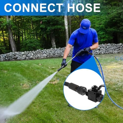 RIDGE WASHER High Pressure Ball Valve, 3/8" Quick Disconnect - Image 4