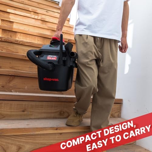 Shop-Vac 5430095 2.5 Gallon 2.0 Peak HP Wet/Dry Vac with Blower - Image 6