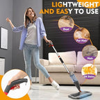 Spray Mop for Hardwood Tile Floor Cleaning with Microfiber Washable Pads - Image 5