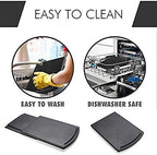 HauSun Handy Sliding Tray Sliding Tray Mat for Coffee Maker,Kitchen Appliance Moving Caddy,Countertop Stoage for Air Fryer, Blender, Stand Mixer,Food Processors,1 Set - Image 6