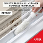 Home Detail Cleaning Kit, Crevice Cleaning Brush, 5-in-1 Detail Duster, Replacement Pads, Microfiber Sleeves and Storage Bag for Window Tracks, Air Vents, Kitchen and Bathroom - Image 4