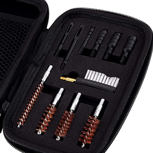 BOOSTEADY Universal Handgun Cleaning kit .22,.357,.38,9mm,.45 Caliber Pistol Cleaning Kit Bronze Bore Brush and Brass Jag Adapter - Image 4